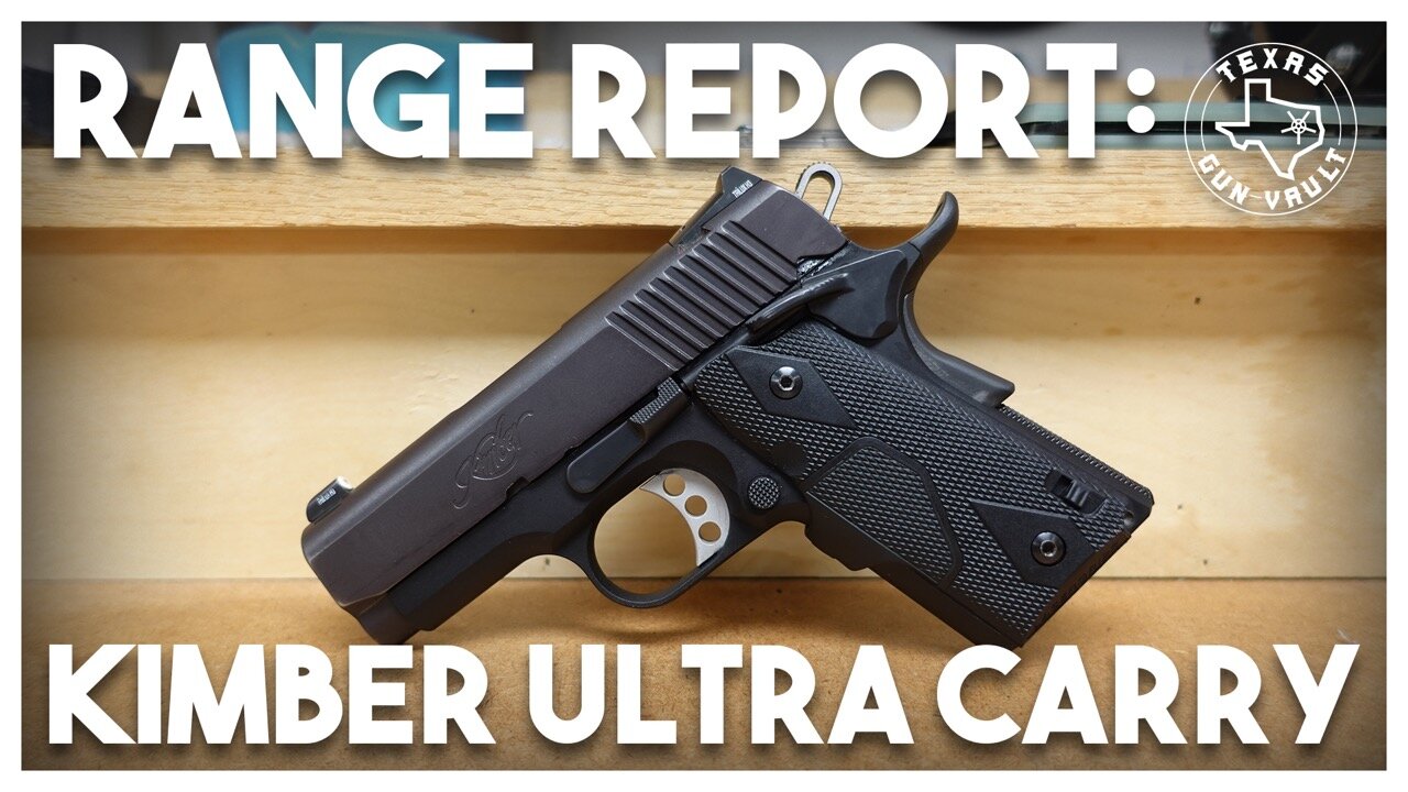 Range Report: Kimber Ultra Carry - The lightweight officer-sized 1911 designed for concealed carry