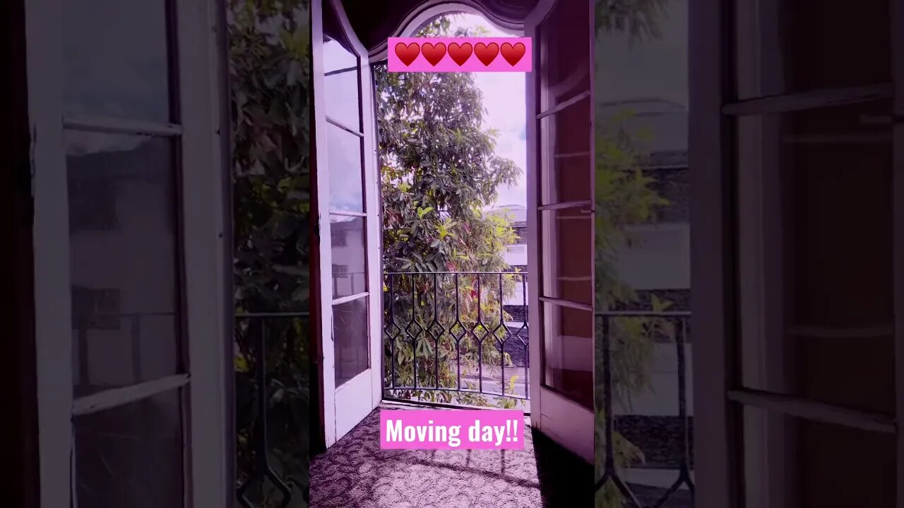 Moving day! Bye old place!!