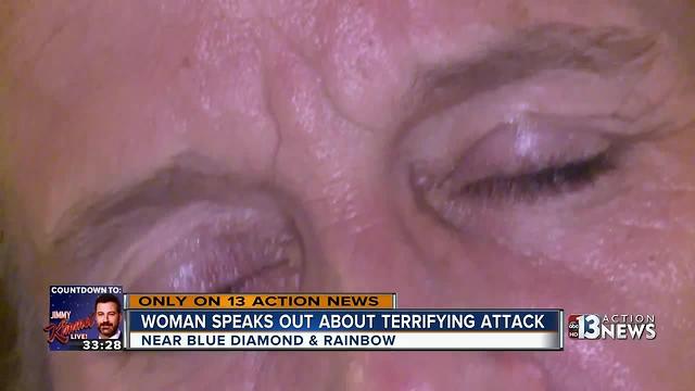 Woman speaks out about terrifying attack