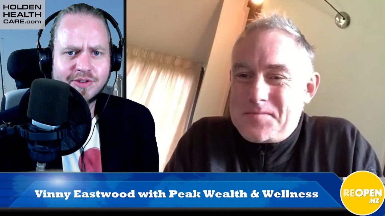 Health Wealth & Wellness With David Holden, Brendan Pascoe & Tony Knight! The Vinny Eastwood Show