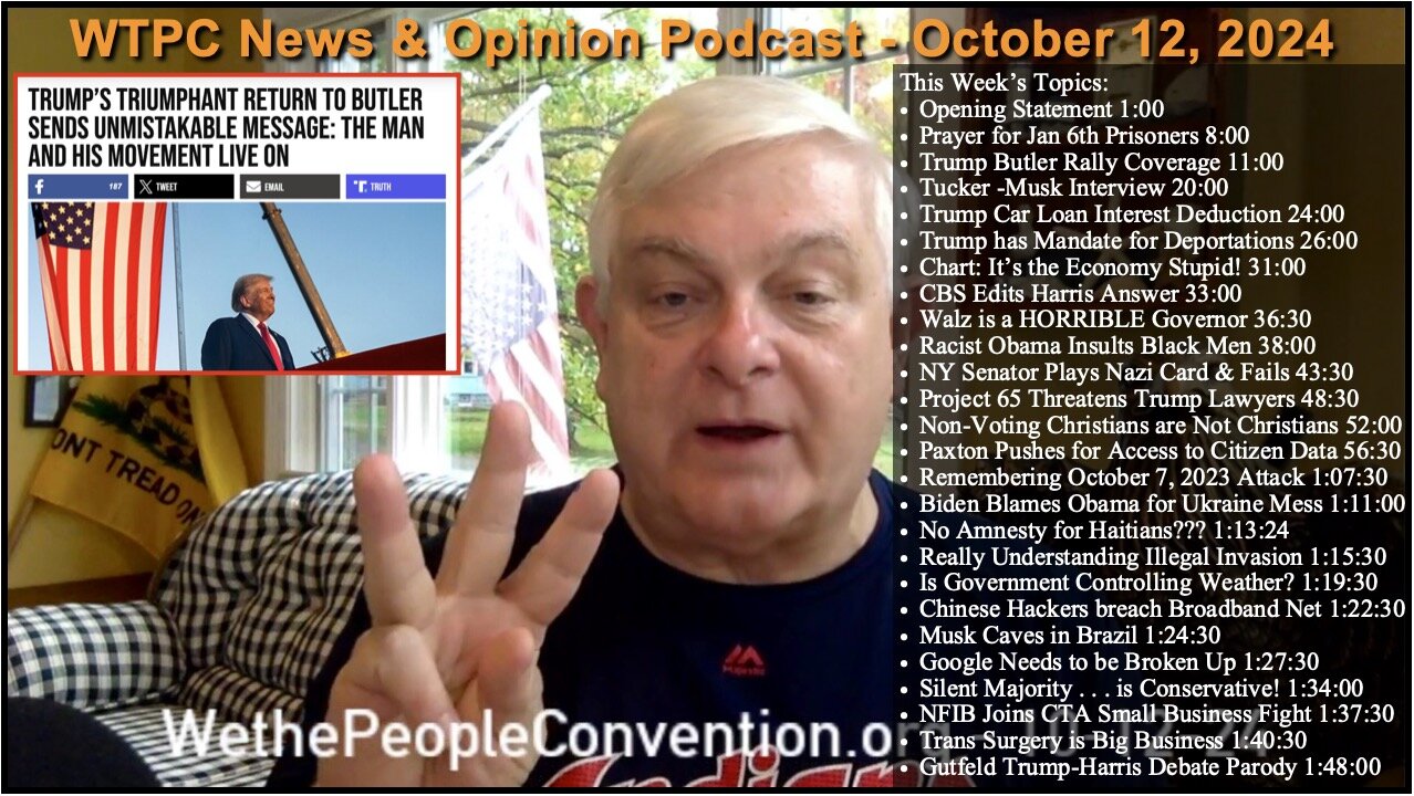 We the People Convention News & Opinion 10-12-24