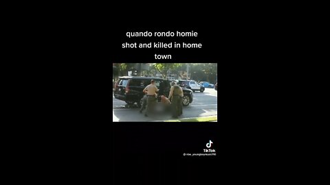 Quando Rondos Friend lil Pob Shot And Killed👀💀
