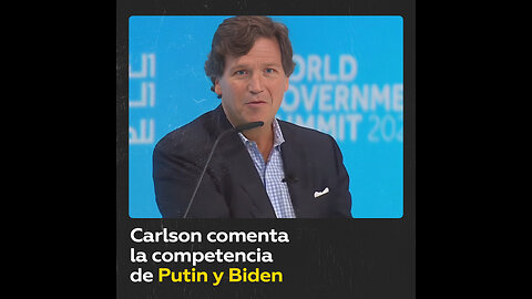 Cómo acabaría una pelea entre Putin y Biden, según Tucker Carlson