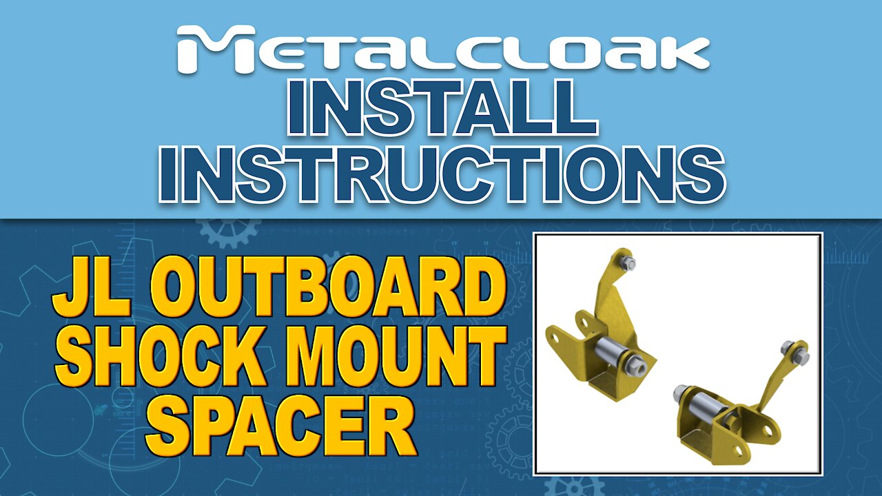 How To Install: JL Outboard Shock Mount Spacer
