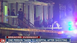 One person seriously hurt in overnight shooting