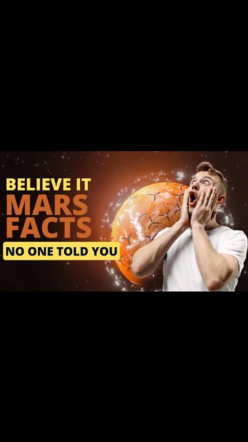 I GUARANTEE you didn't know this fact about Mars.😱✴👽#shorts #mars
