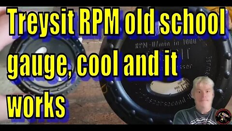 Briggs and Stratton (Treysit) RPM tachometer. sirometer #diy #rpm #tools