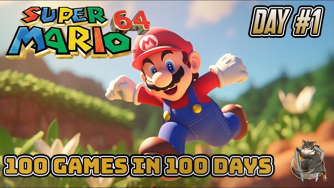 100 Games in 100 DAYS!! - Day #1 Super Mario 64