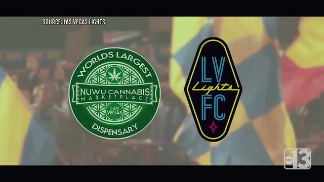 Las Vegas Lights become first pro team to partner with marijuana dispensary