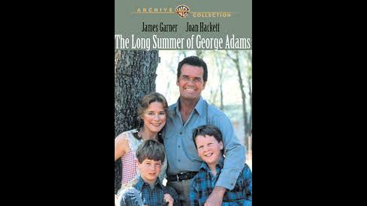 Rare James Garner, Joan Hackett Movie - The Long Summer Of George Adams (Tv Movie 1982) Ai Enhanced