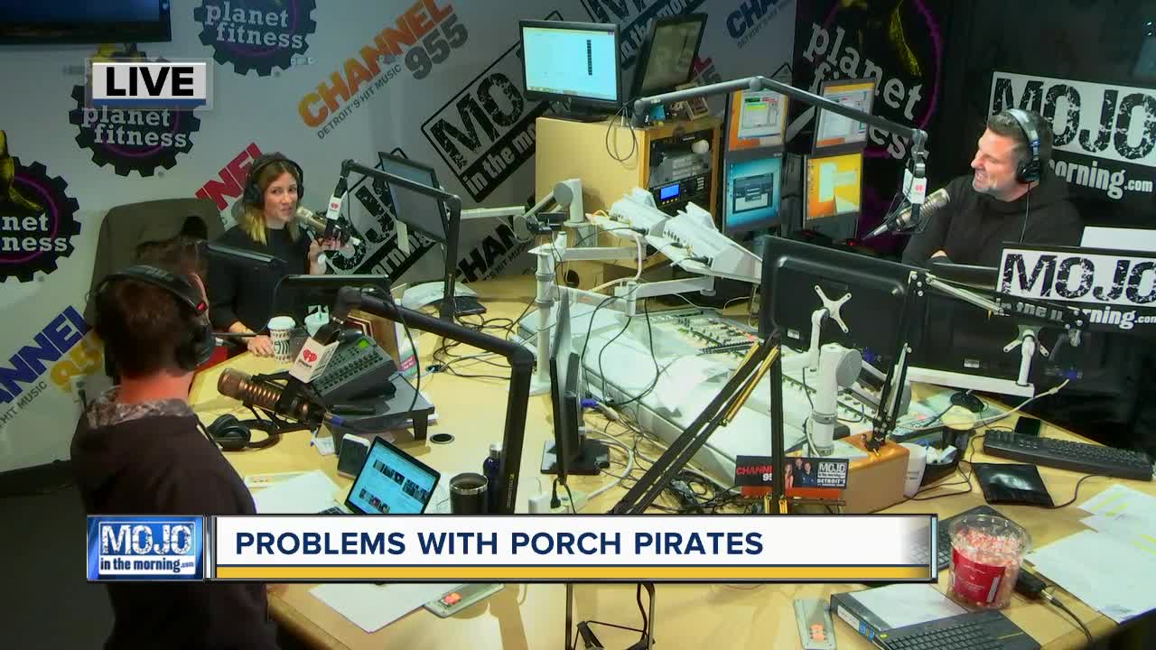 Mojo in the Morning: Problems with porch pirates