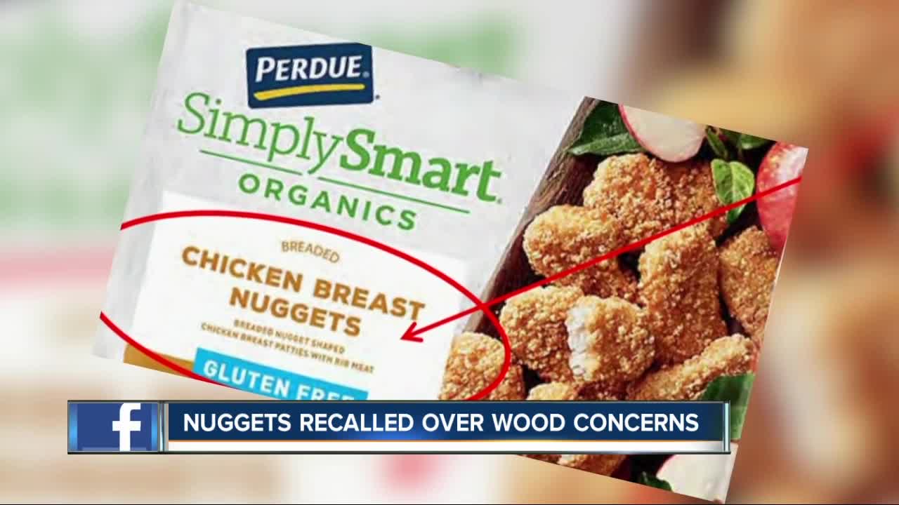 Frozen chicken nuggets recalled over wood concerns