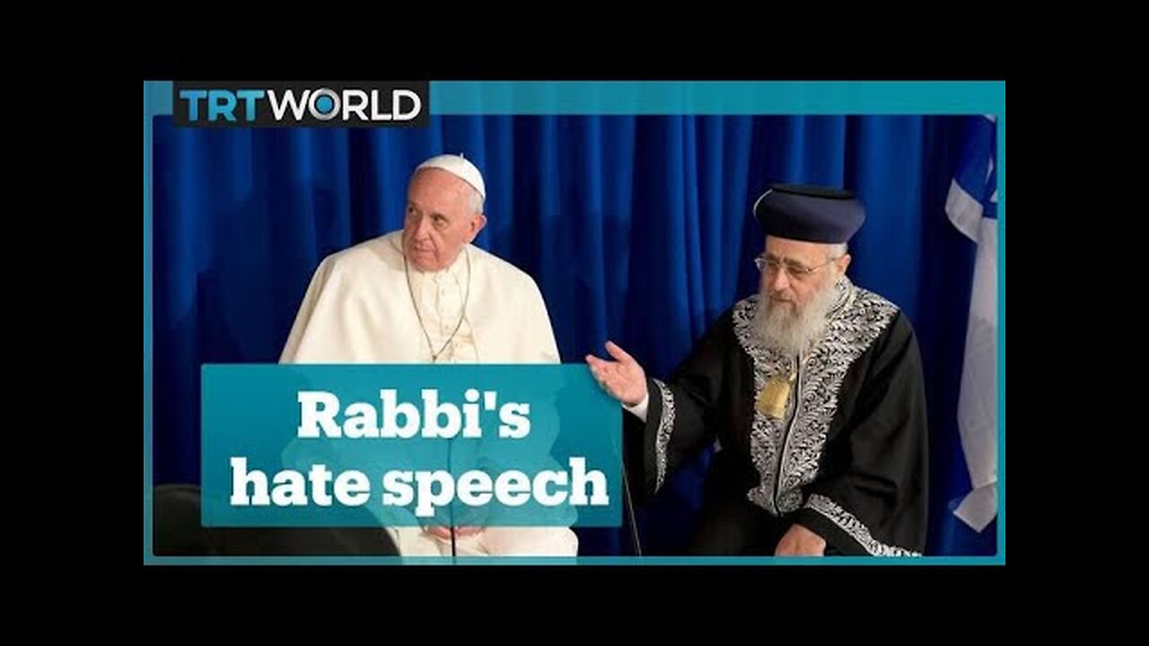 Israeli chief rabbi compares black people to monkeys - 2018