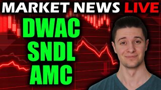 DWAC, SNDL, AMC | MARKET CRASH CONTINUES