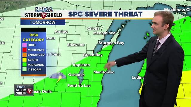 Gino Recchia NBC26 Storm Shield Weather Forecast