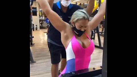 "Gym Girl Crushes Hard Workout! 💪🏋️‍♀️ #shorts #gym #workout #thefactorfit