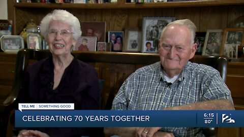 Tell Me Something Good: Green Country couple celebrates 70 years of marriage