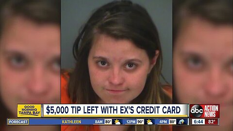 Police: Generous $5,000 tip part of girlfriend's revenge plot