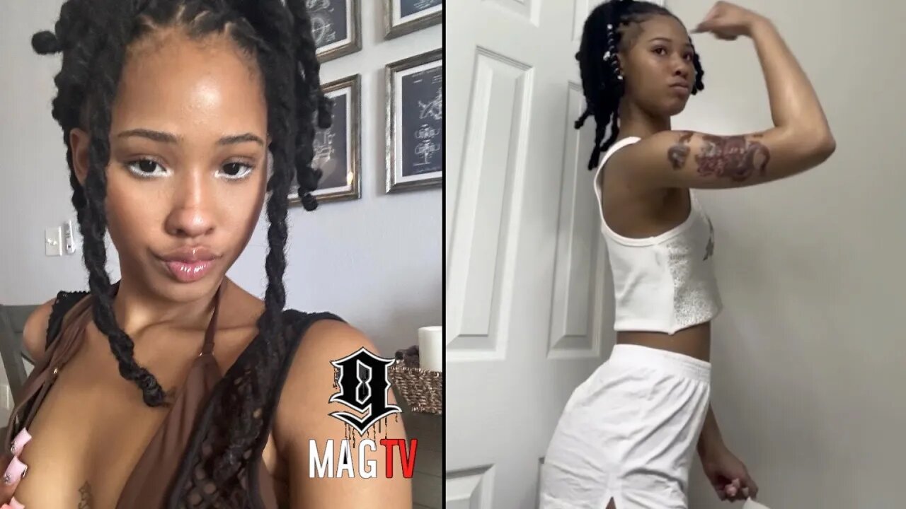 "I Am That Girl" Waka & Tammy Rivera's Daughter Charlie Is Feelin Herself After New Locs & Tattoo!