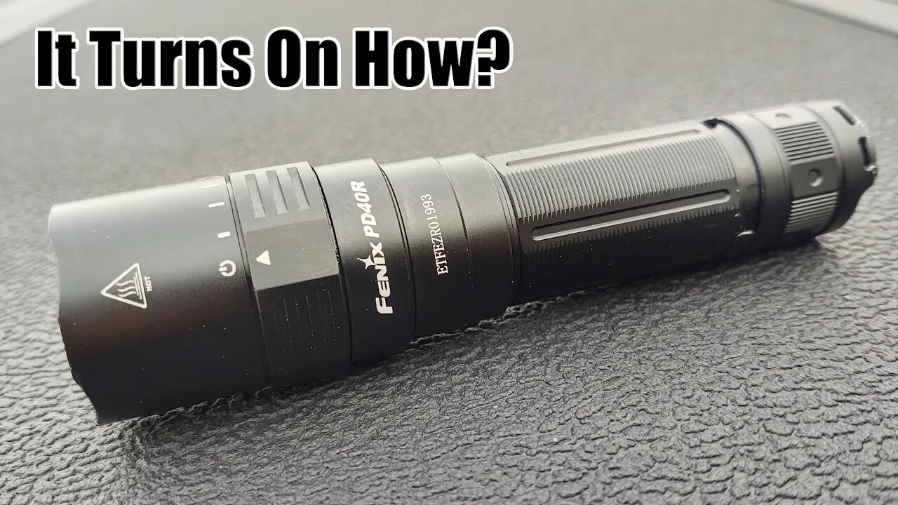 Fenix PD40R V2 Review | 3000 lumen 21700 Li-ion GAME-CHANGING Mechanical Dial