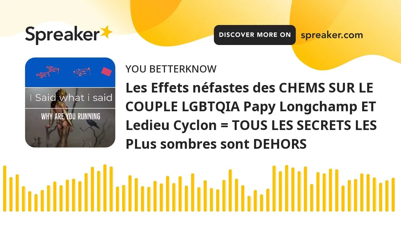 Les Effets néfastes des CHEMS SUR LE COUPLE LGBTQIA Papy Longchamp ET Ledieu Cyclon = TOUS LES SECRE
