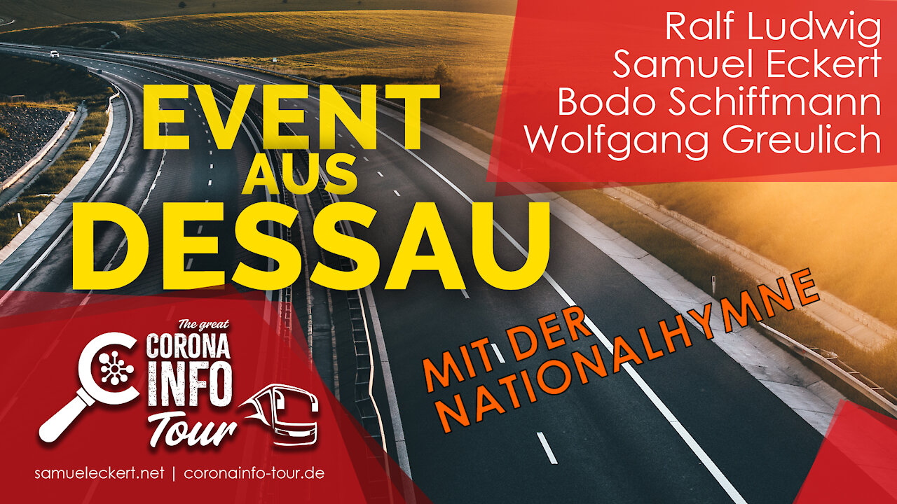 Dessau - die Maskenpflicht ist rechtswidrig - Nationalhymne