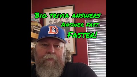 Gen X Talks: Big Trivia, answer fast!