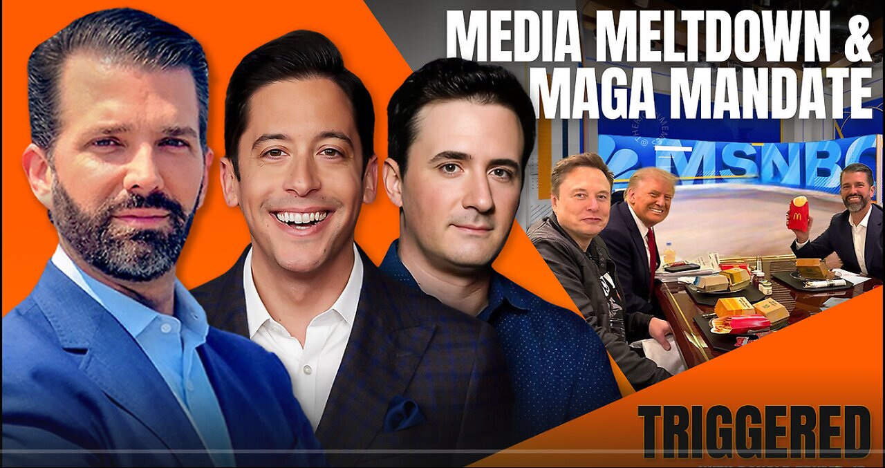 Regime Media Imploding- What’s Next for MSNBC. Plus Michael Knowles & Alex Marlow - TRIGGERED Ep.194