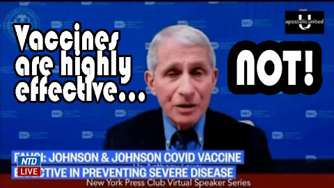 Fauci and the Gang = Zero Credibility