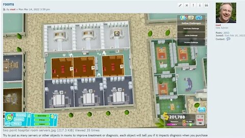 Two Point Hospital Rooms Guide