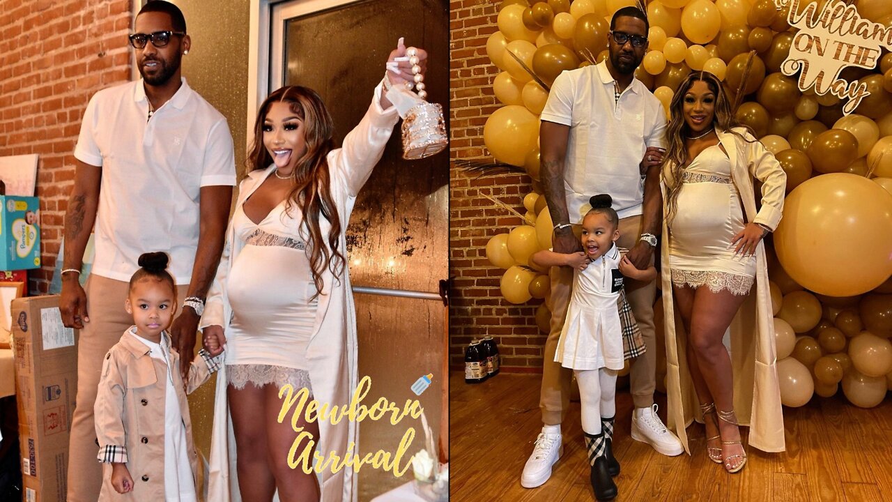 Shawne Williams & Jessica Dime Host Baby Shower For Their 2nd Child! 👼🏽