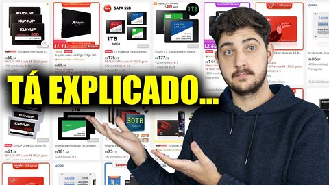 DE ONDE SURGEM AS TANTAS MARCAS DE SSD NO ALIEXPRESS? COMO SABER O QUE É BOM?