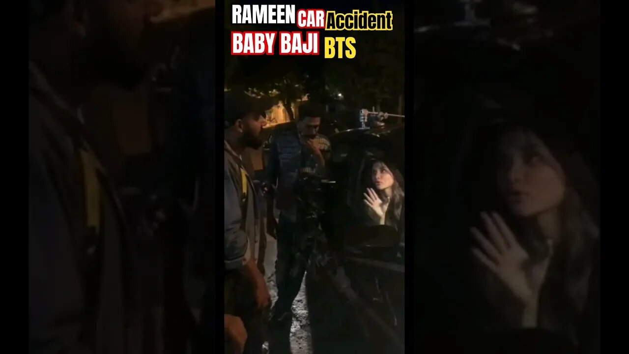 Baby Baji | Rameen Car Accident - Rameen Ka Objection #babybaji #rameen #shorts #tkdvidzpr
