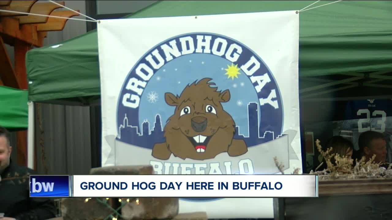 Skip Phil, the Buffalo Groundhog says 'six more weeks of winter'