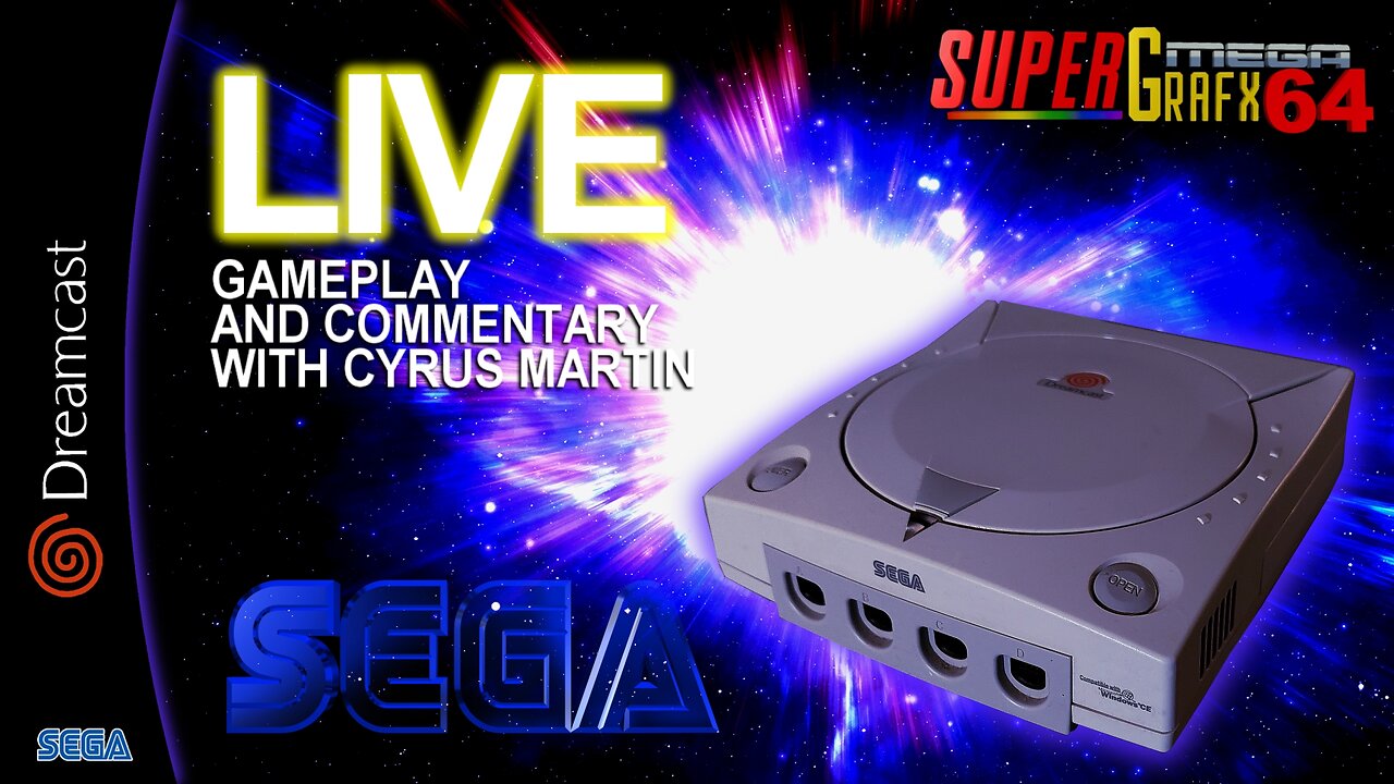 SEGA DREAMCAST LIVE WITH CYRUS MARTIN