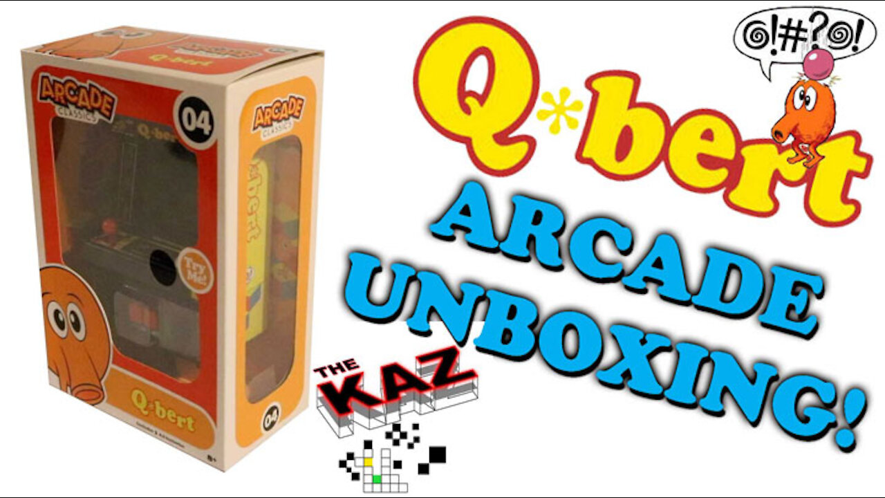 Qbert Arcade Classics Unboxing