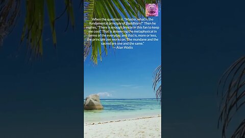 Metaphysical in the EVERYDAY #shorts #alanwatts #spiritualgrowth