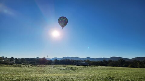 Crystal clear flight in the Smokies
