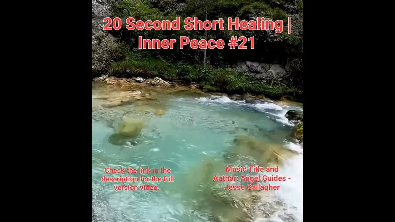 20 Second Short Healing Inner Peace | Meditation Music | Angel Guides | #21 #Meditation #shorts