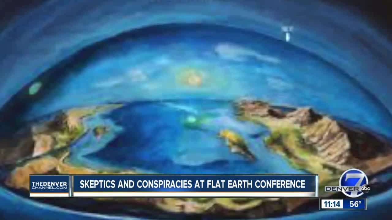 Conspiracy theories abound as flat-Earth believers convene in Denver