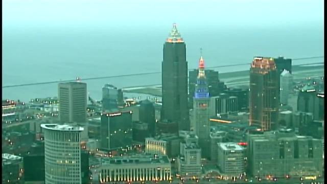 Morning view of Cleveland