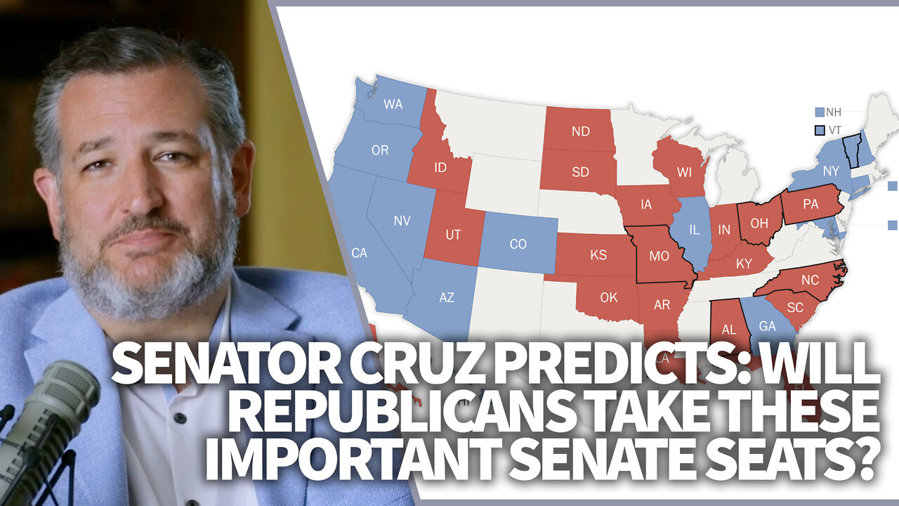 SENATOR CRUZ PREDICTS: Will Republicans take these important Senate seats?