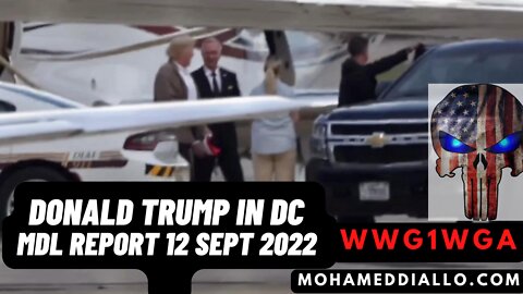 VIDÉO CENSURÉE-VISITE SURPRISE DE DONALD TRUMP À DC HIER 11 SEPT 2022- VOIR, C'EST CROIRE