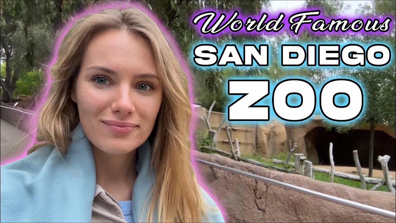 San Diego Zoo! Russian Girl Visits For The First Time!!!