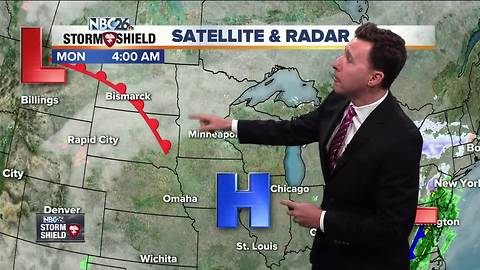 Michael Fish's NBC26 weather forecast