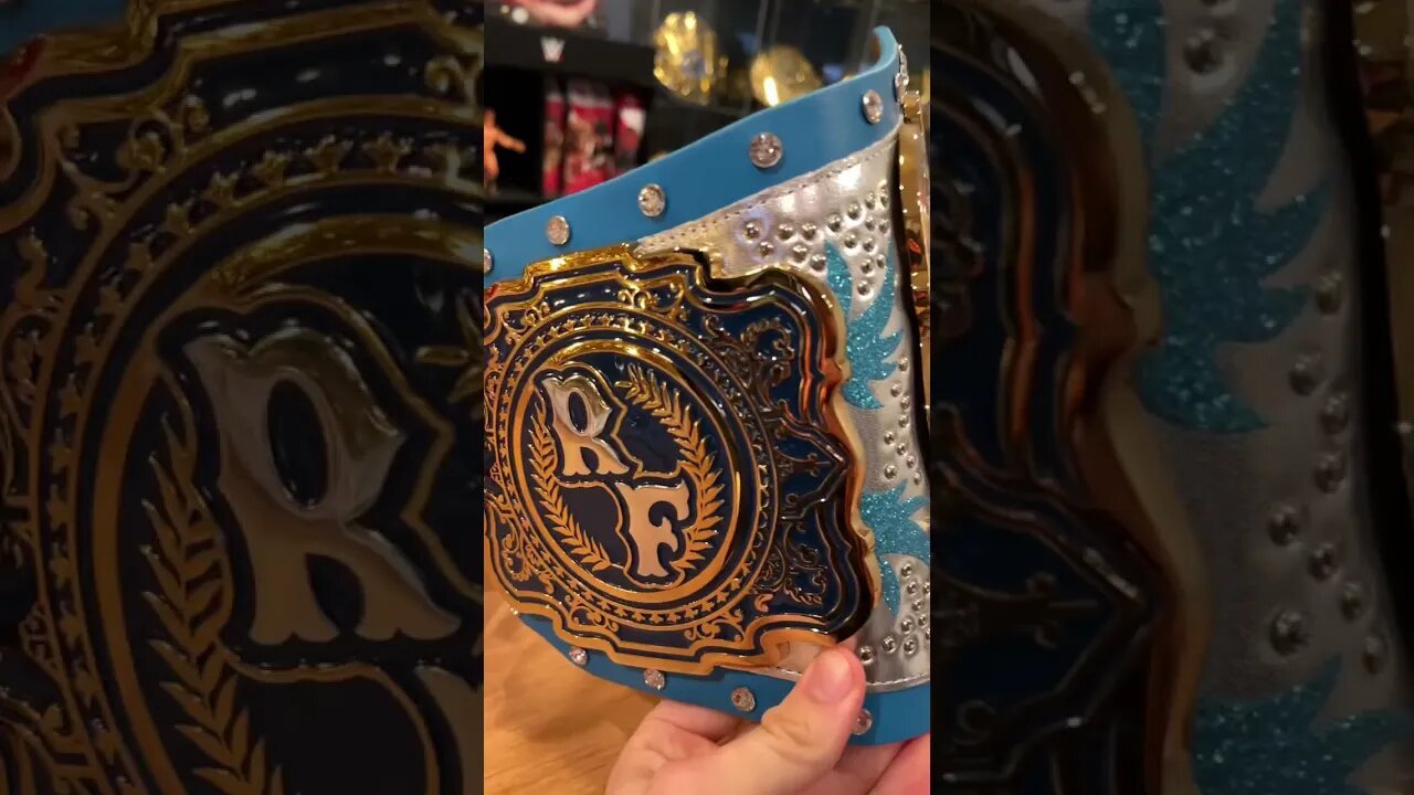 Details On The Ric Flair Legacy Belt That Just Make Sense! #shorts
