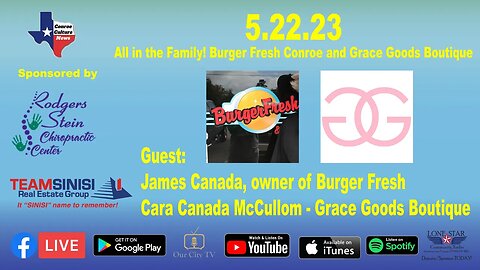 5.22.23 - All in the Family! Burger Fresh Conroe and Grace Goods Boutique - Conroe Culture News