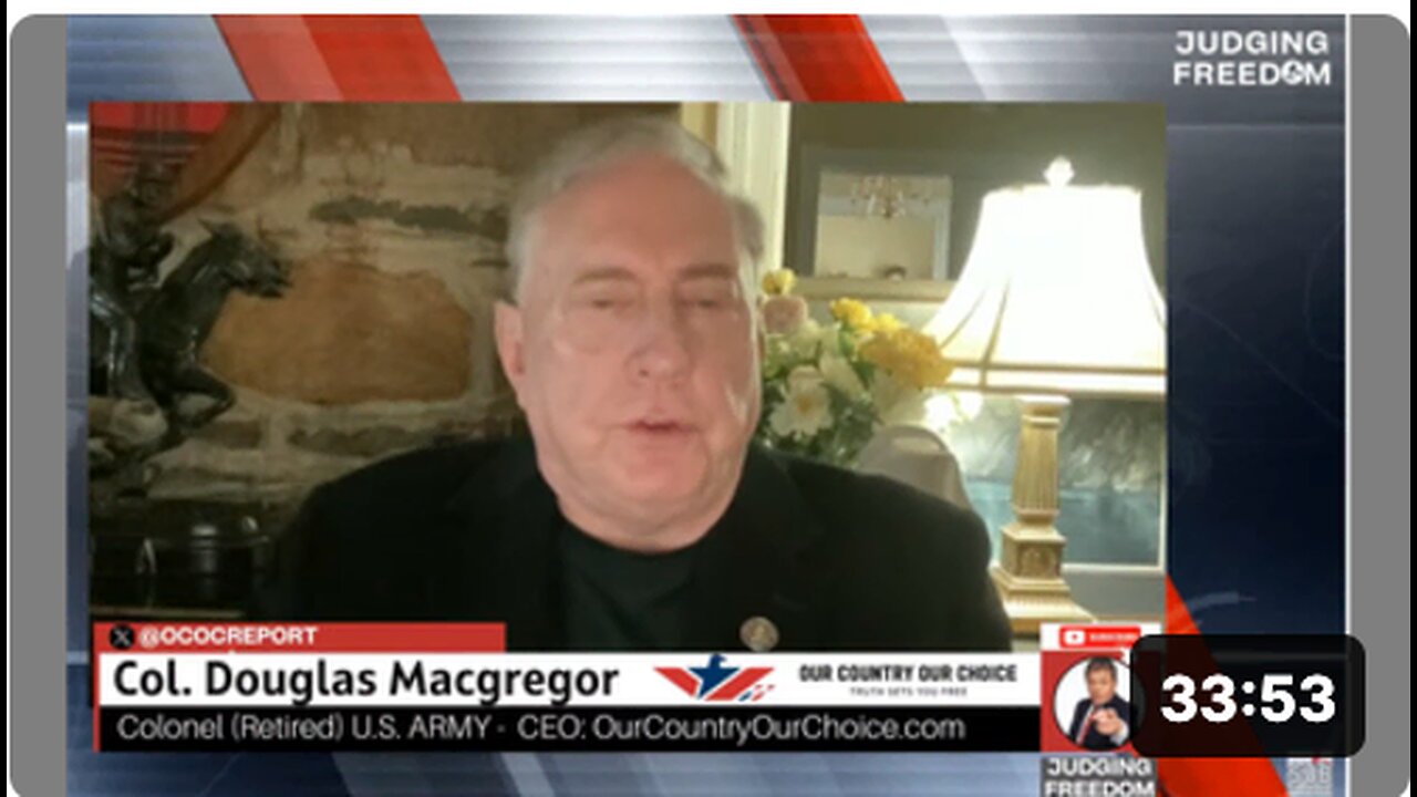 COL. Douglas Macgregor : Can Biden Extend the War in Ukraine?