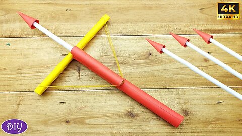 How to Make a Paper Crossbow | How to Make Paper Gun | Rubber Band Craft Ideas | Easy Paper Crafts