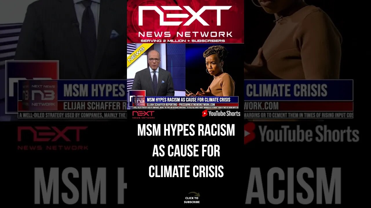 MSM Hypes Racism As Cause For Climate Crisis #shorts